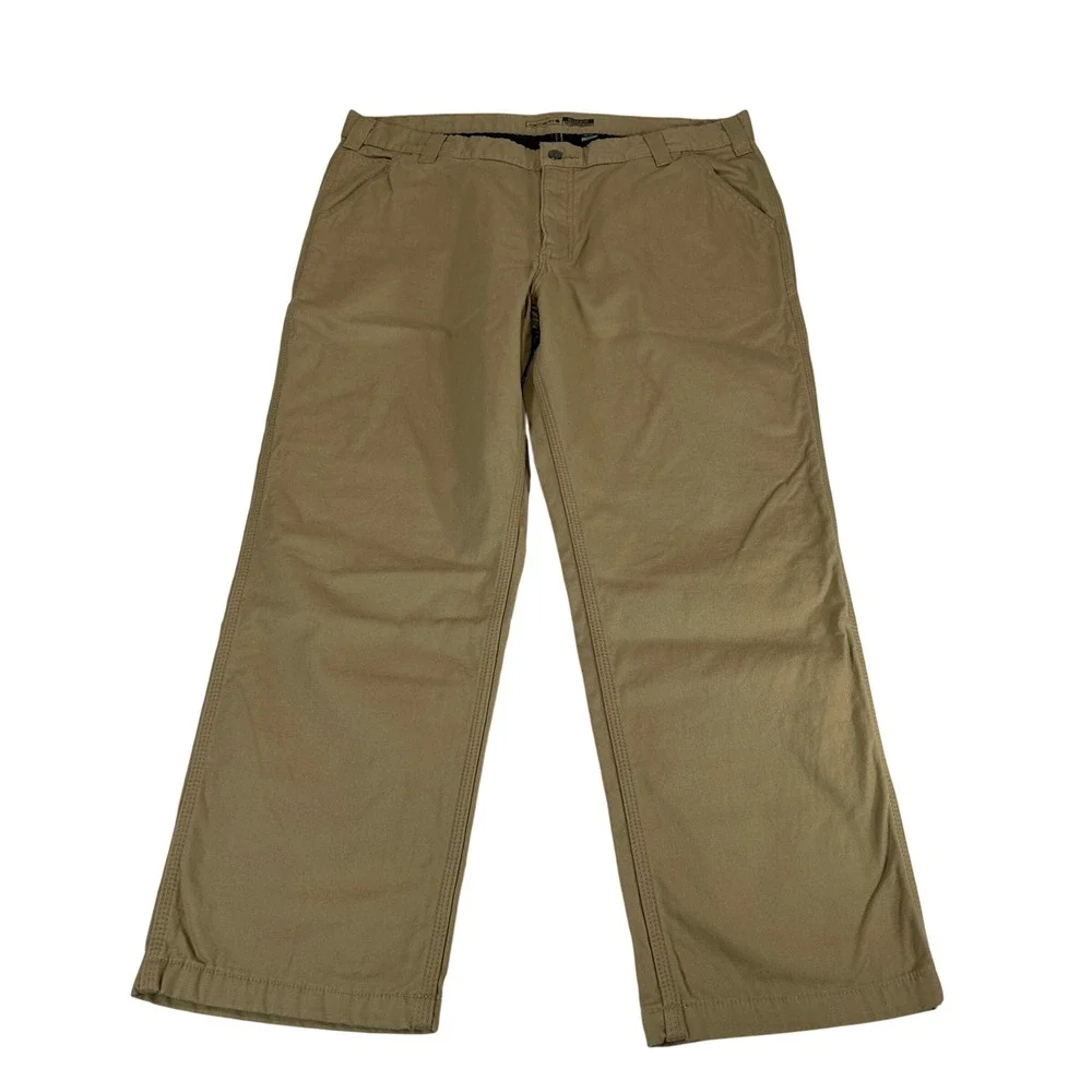 Carhartt Mens Rugged Flex Relaxed Fit Canvas Knit Lined Work Pant BN3342-M 40x30